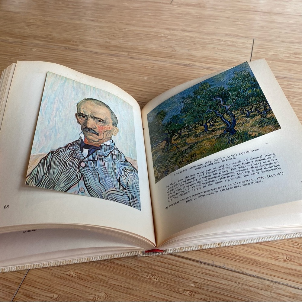 2 Books- Unseen Van Gogh Coffee Table Decor + Van Gogh by Skira A Life Study